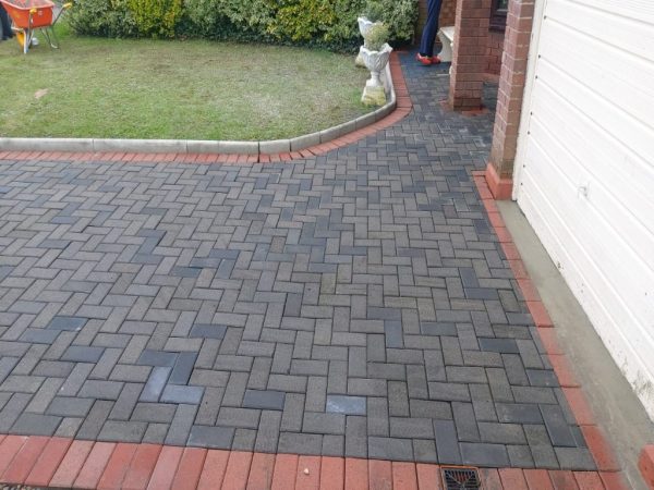 Our block pavers working in Beaufort