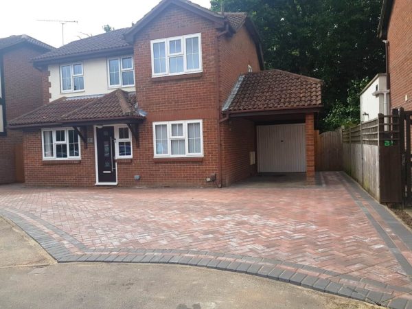 Our block pavers working in Chapeltown