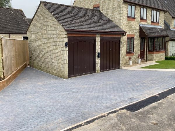 Our block pavers working in Fenit